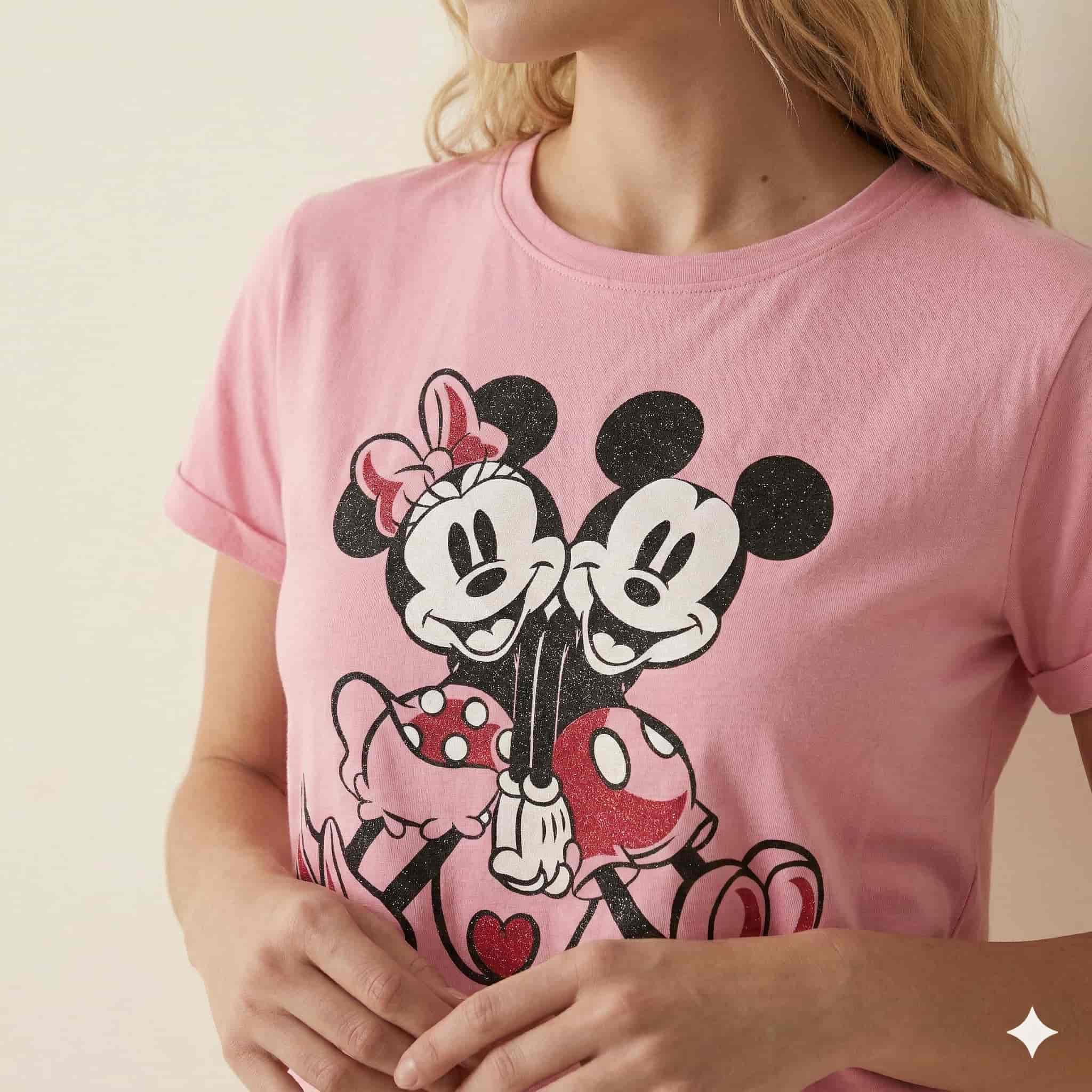 Mickey - Minnie Women Pajama Set - Pink