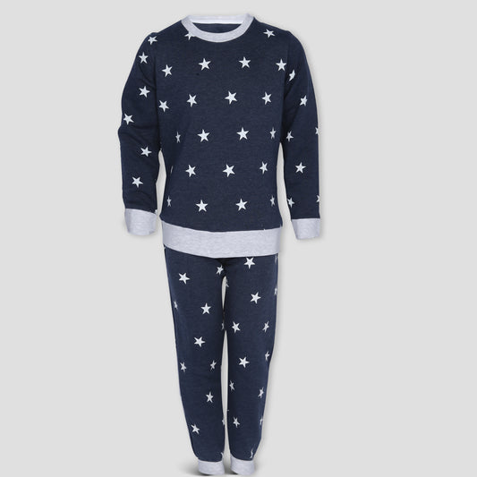 Starry Boys Fleece Training Suit - Black