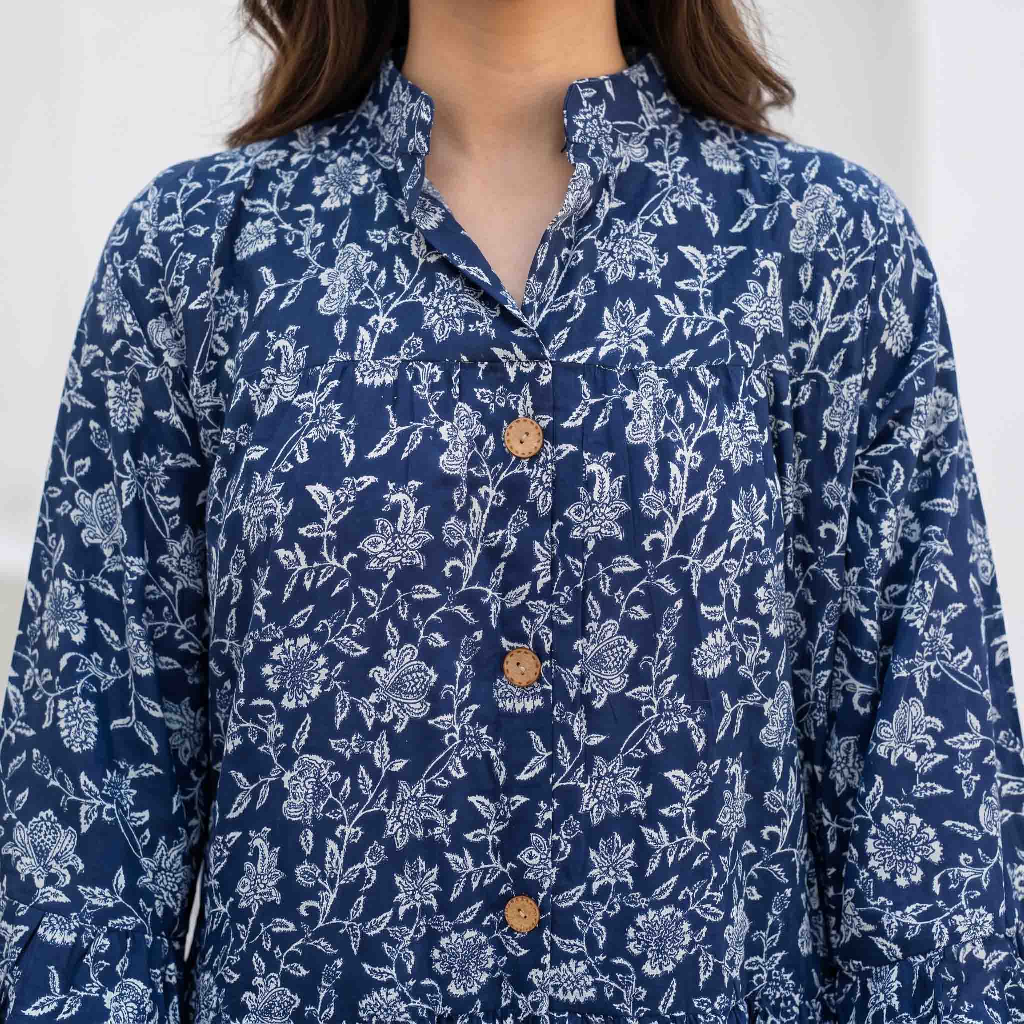 All Over Floral Women Darra - Blue