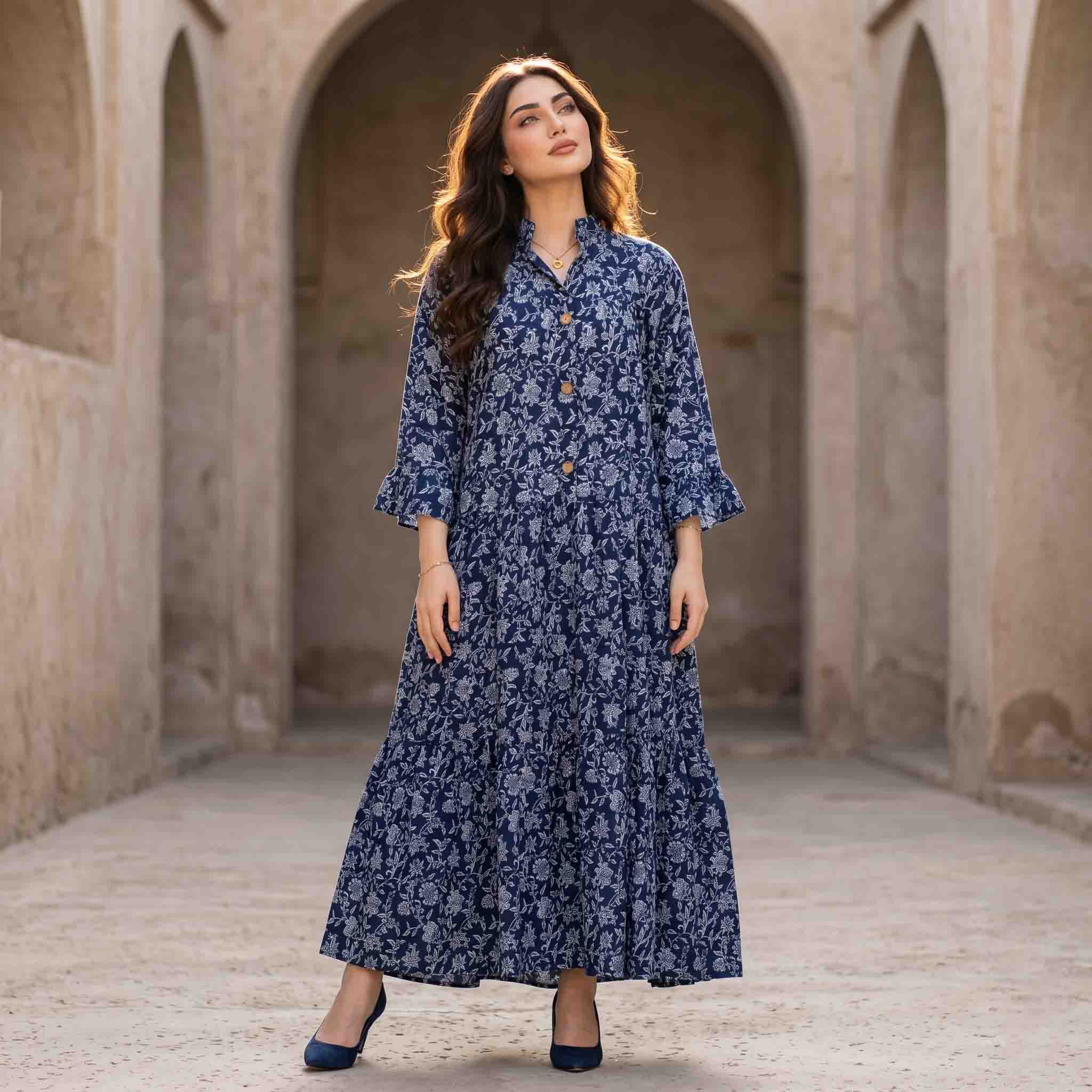 All Over Floral Women Darra - Blue