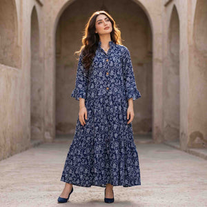 All Over Floral Women Darra - Blue