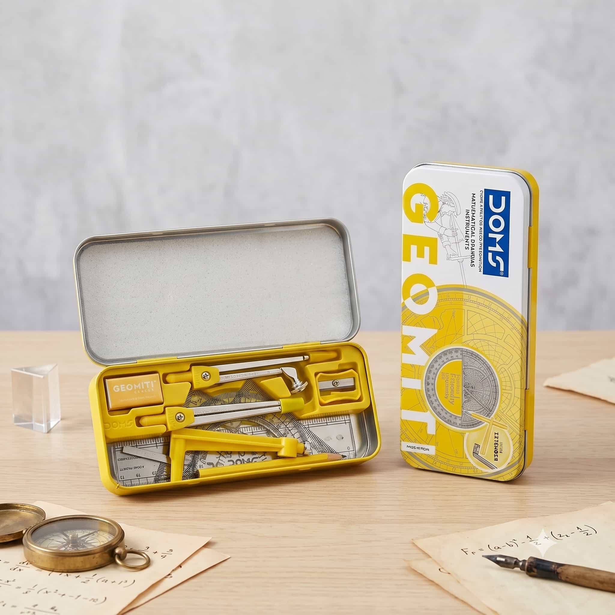 DOMS Geomatri Box - Yellow