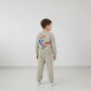 Sonic Saga Boy Sweatshirt Set- Grey