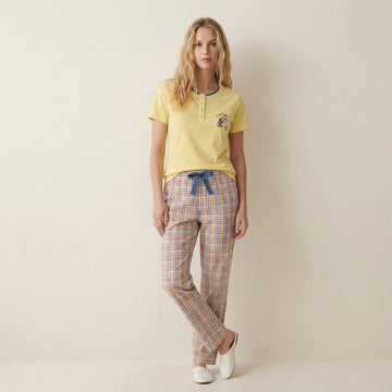 Bambi & Friends Women Pajama Set - Yellow