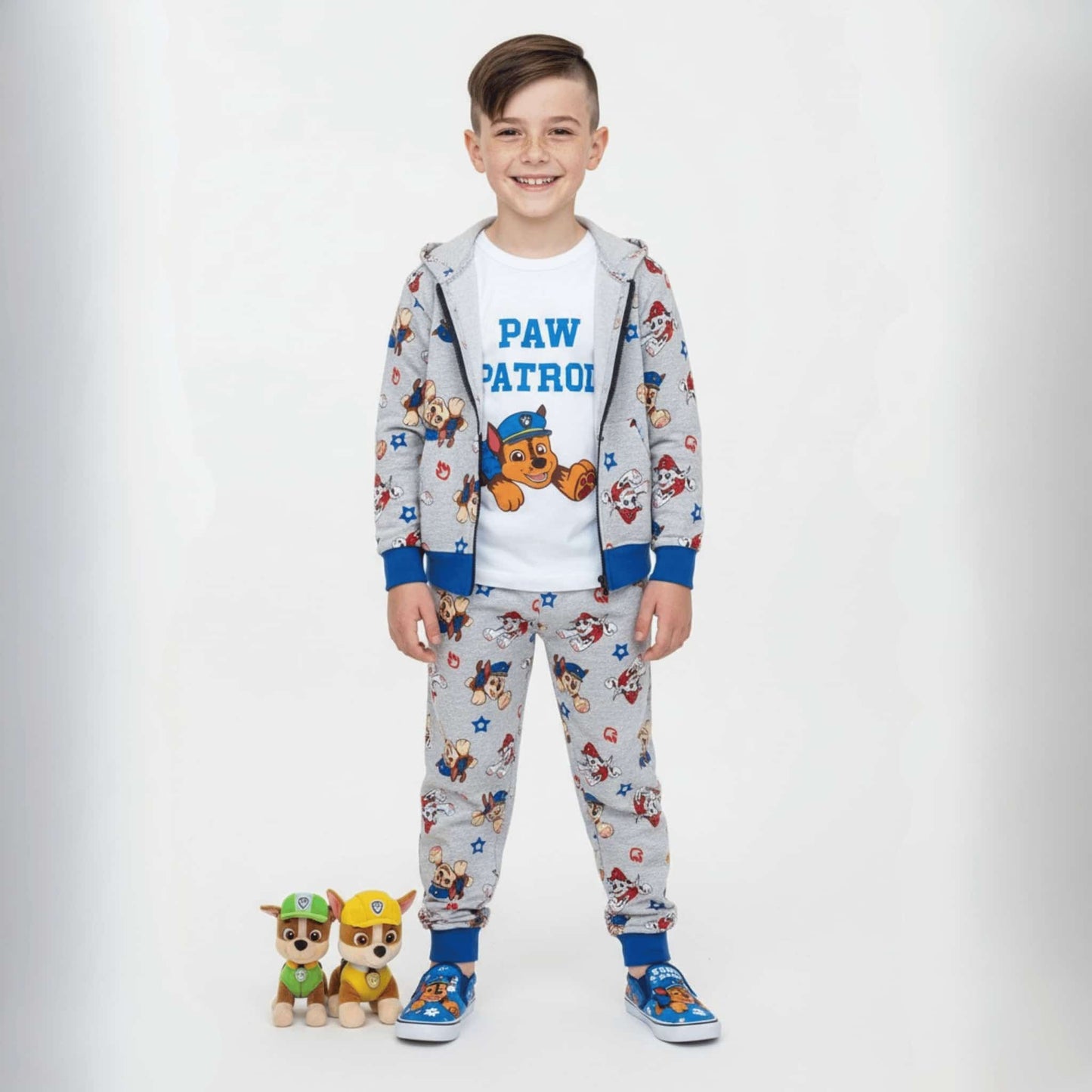 Paw Patrols Boy 3pc Training Suit Set- Grey
