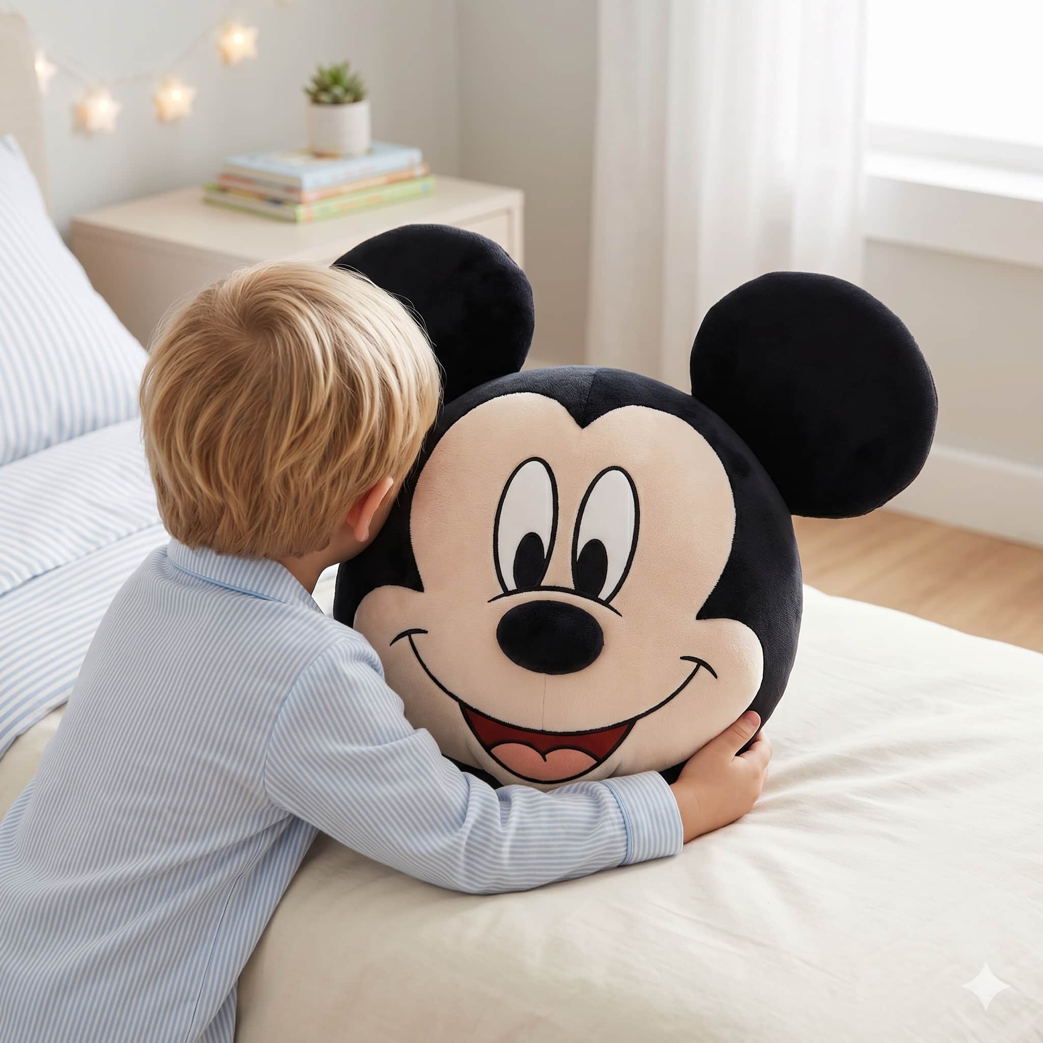 Mickey Mouse Pillow - Black