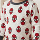 Spiderman Baby Boys Full Sleeves Pajama Set - White & Red