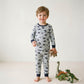 Jurassic Journey Boys Full Sleeves Pajama Set – Grey