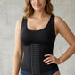 Full-Coverage Waist Training Vest Women Shapewear- Black