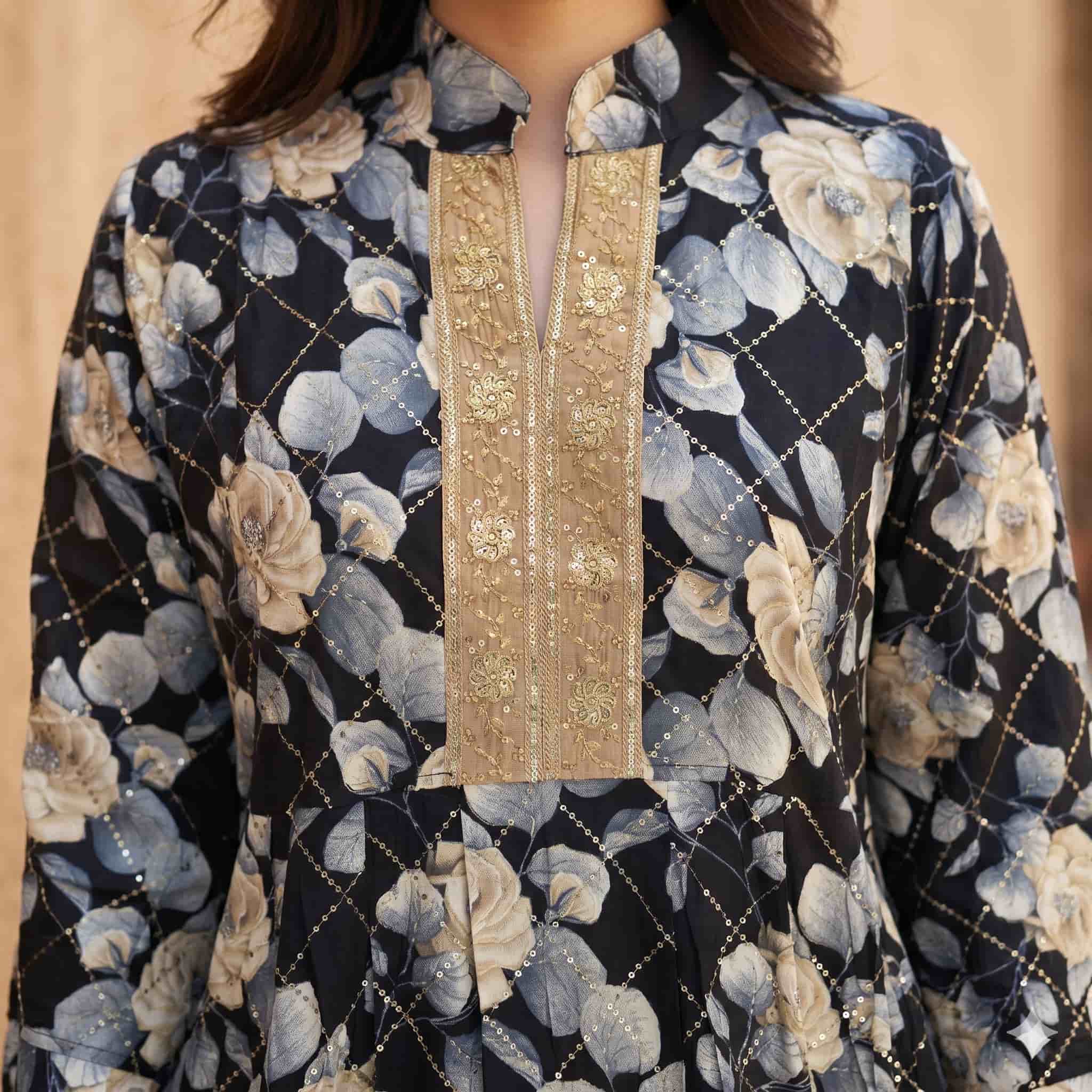 Midnight Bloom Women Darra - Black