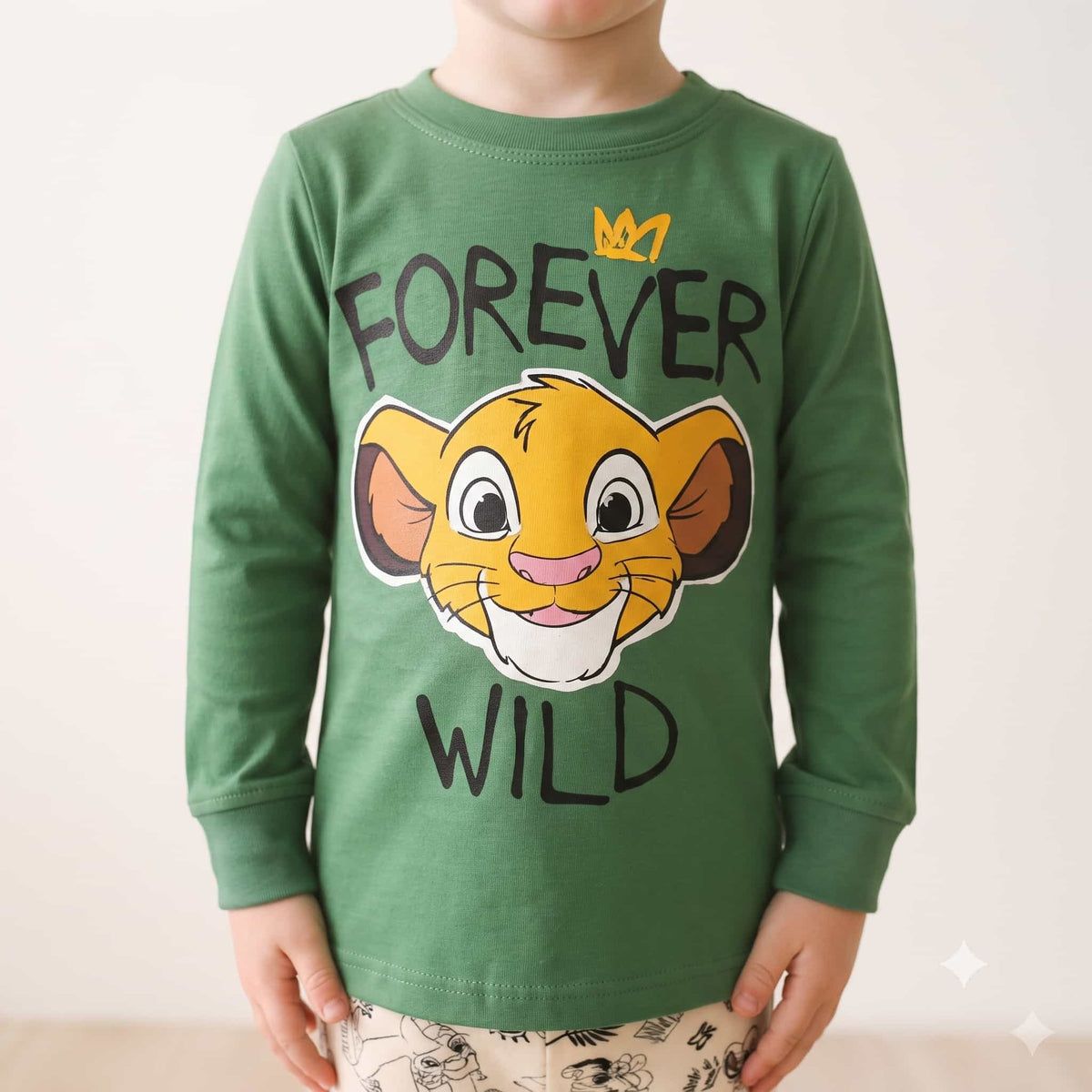Simba Boys Full Sleeves Pajama Set – Green