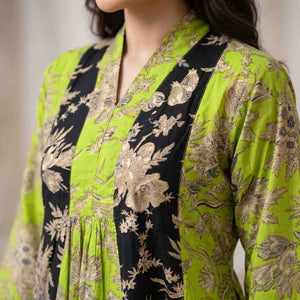 Floral Women Darra - Green