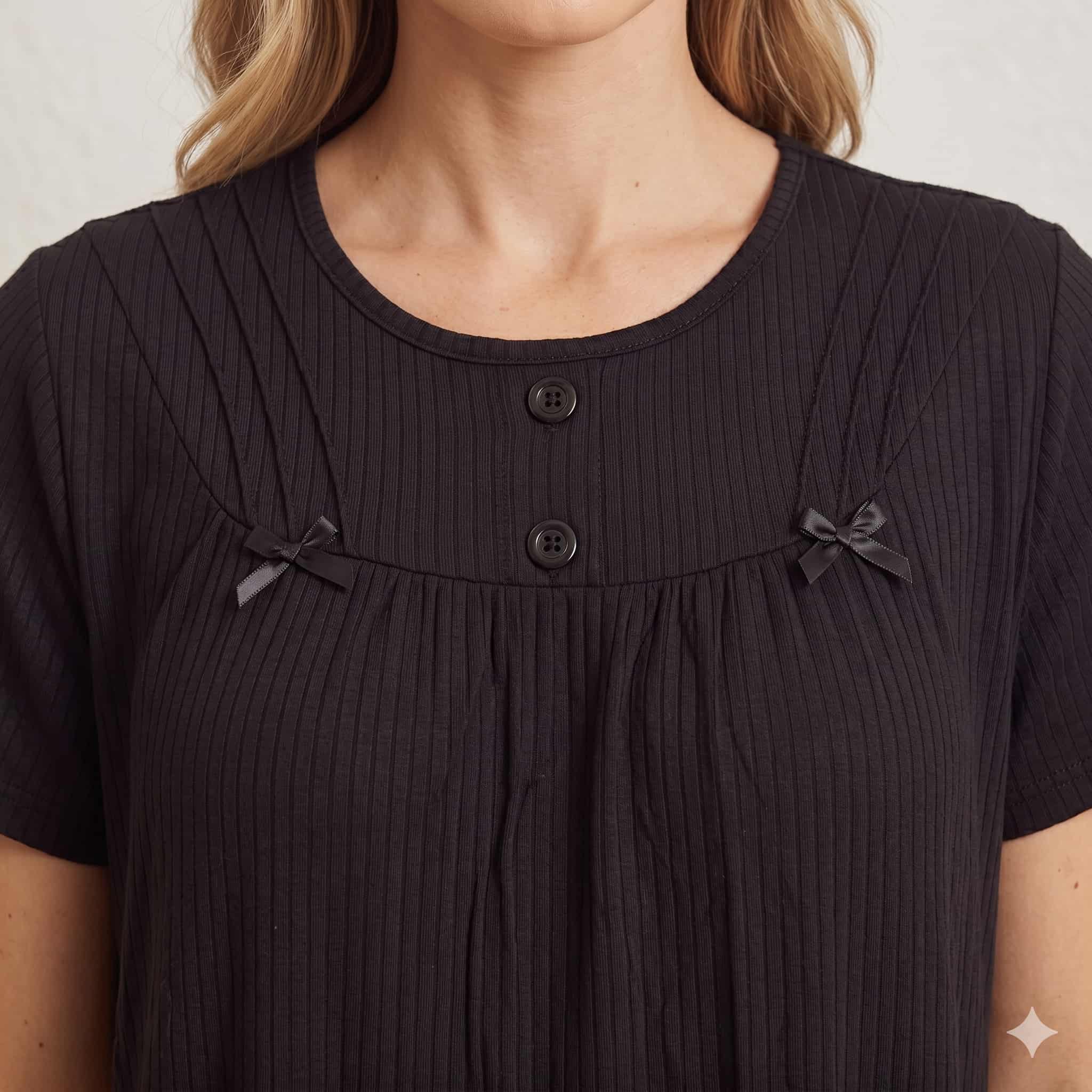 Noir Charm Women Midi - Black