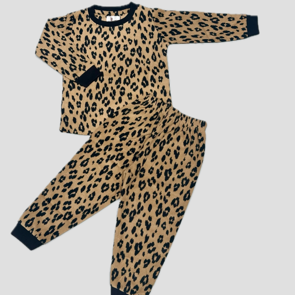 Cheetah Girls Fleece Pajama Set - Brown