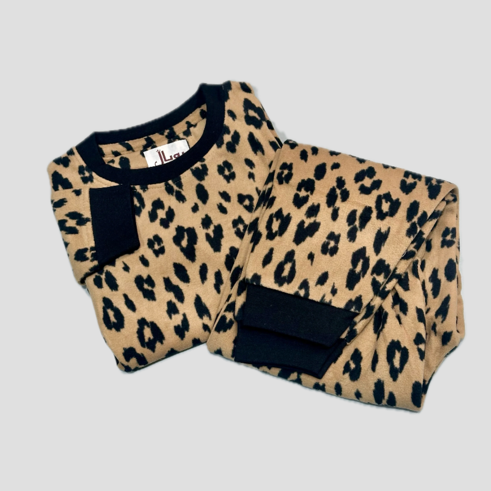 Cheetah Girls Fleece Pajama Set - Brown