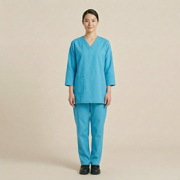 Maid Women Uniform Set - Ocean Blue