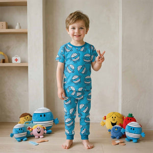 Happy Planet Boys Pajama Set - Blue