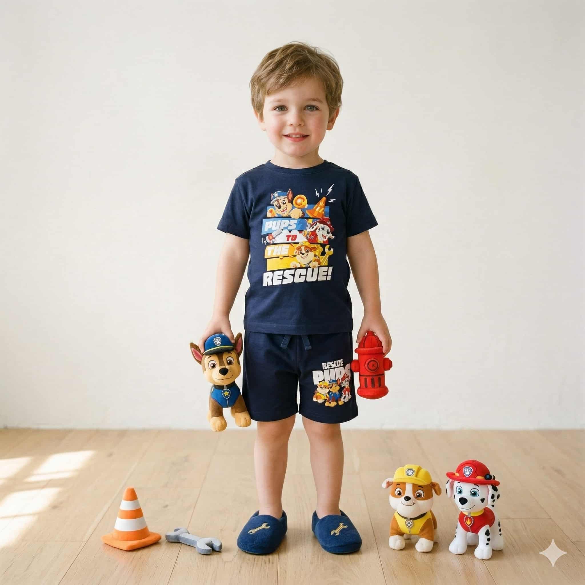 PAW Patrol Boys Shorts Sets- Navy Blue
