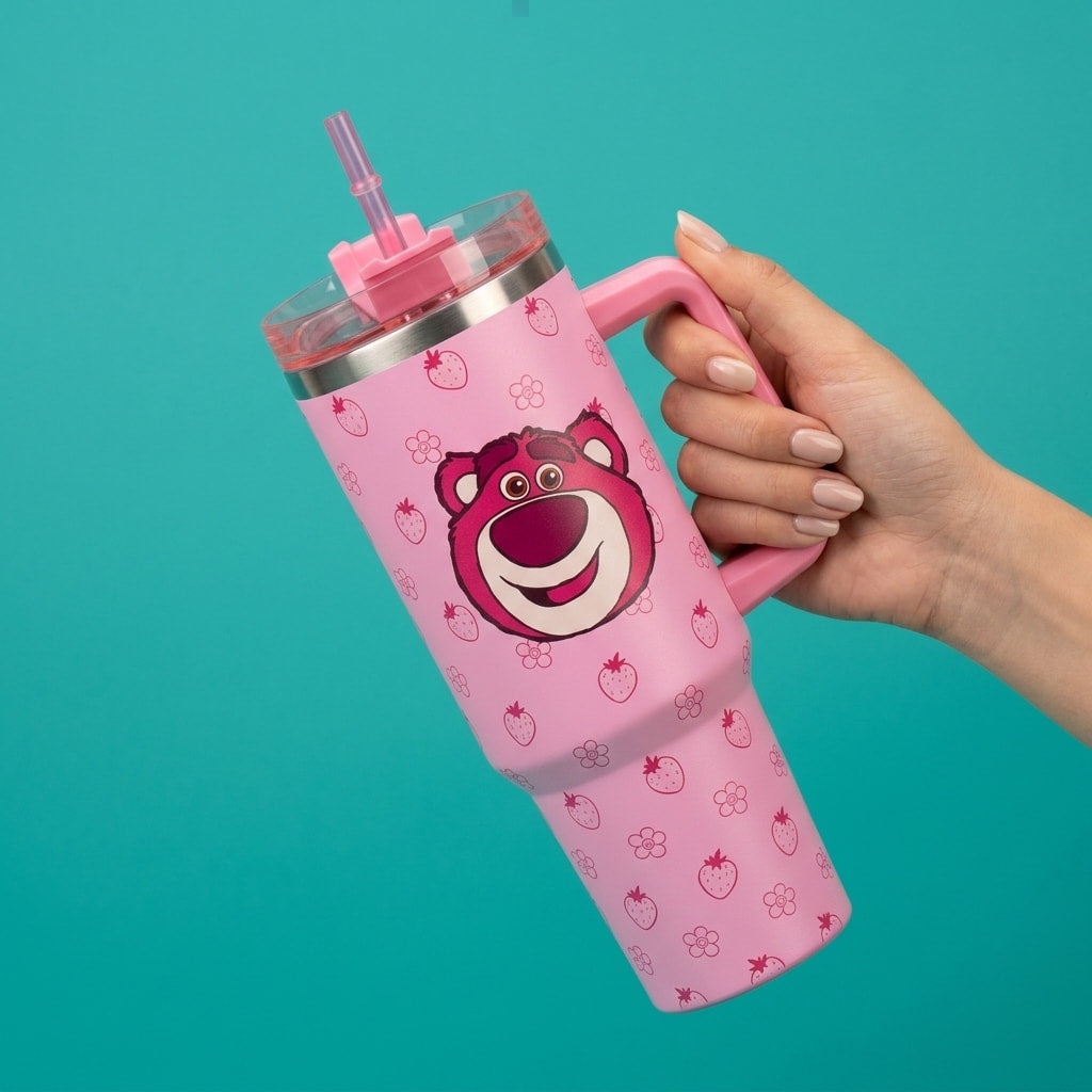 Berry Buddy Vacuum Insulated Travel Tumbler 1200ml - Pink