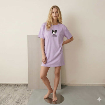 Kuromi Women Midi Set - Purple