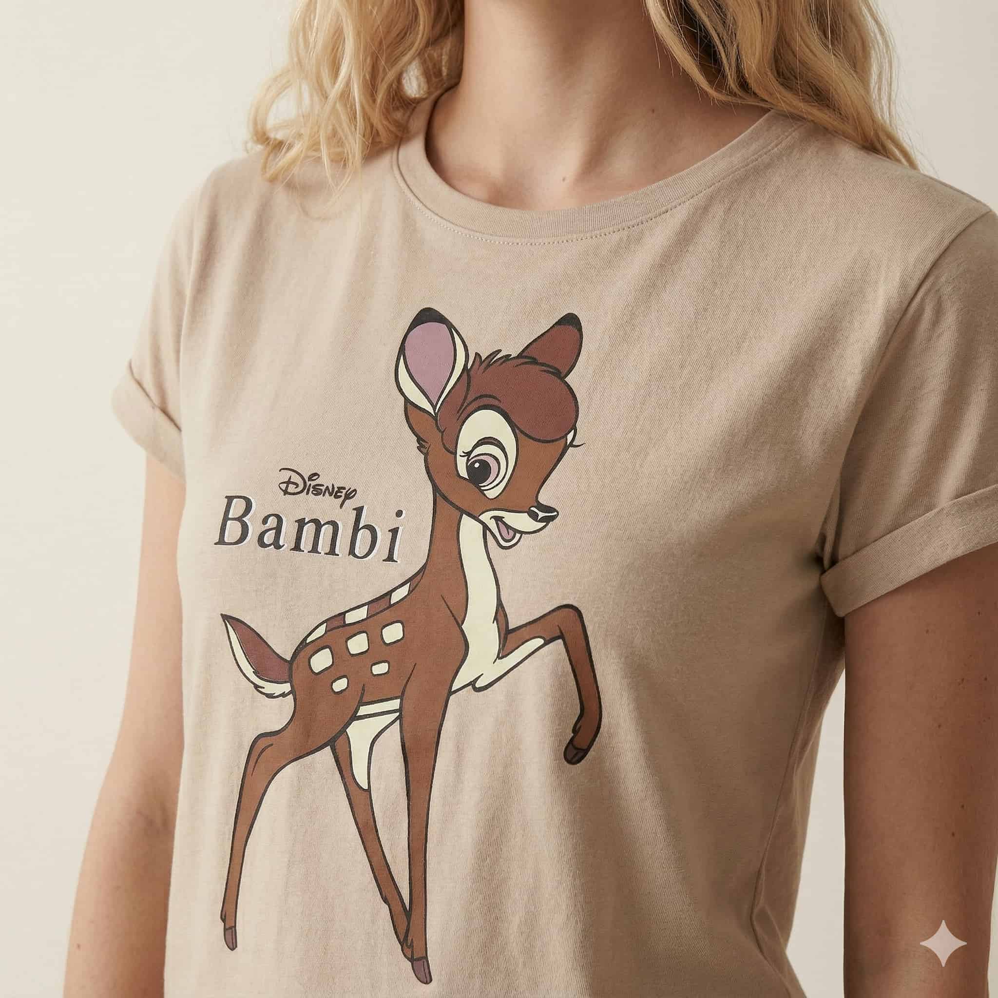 Bambi Women Pajama Set - Beige