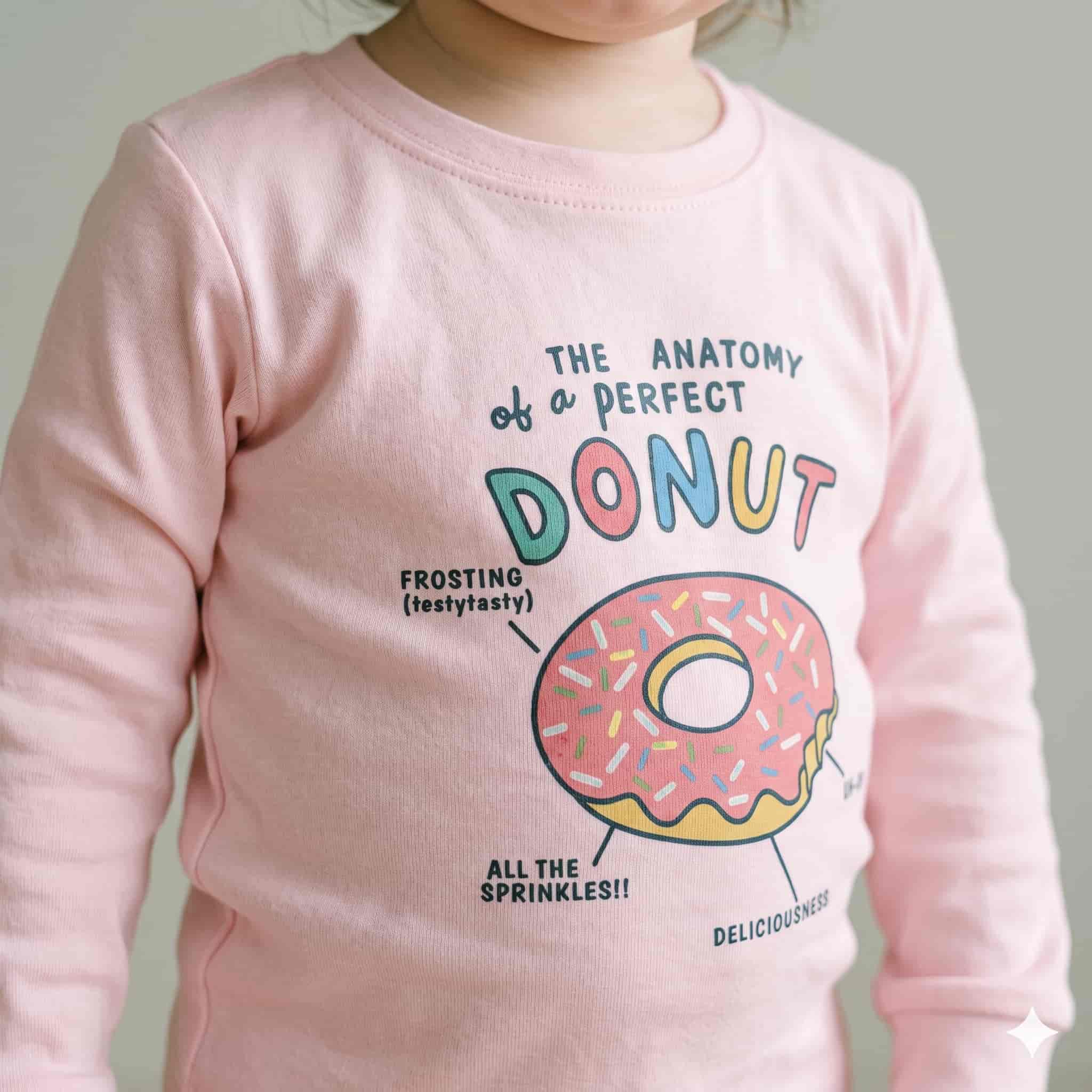 Sweet Sprinkles Baby Girls Full Sleeves Set with - Pink