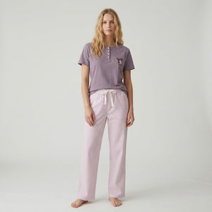 Kuromi Women Pajama Set - Purple