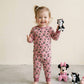 Minnie Mouse Baby Girl Full Sleeves Pajama Set - Pink