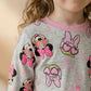 Minnie Girls Disney Pajama Set - Grey