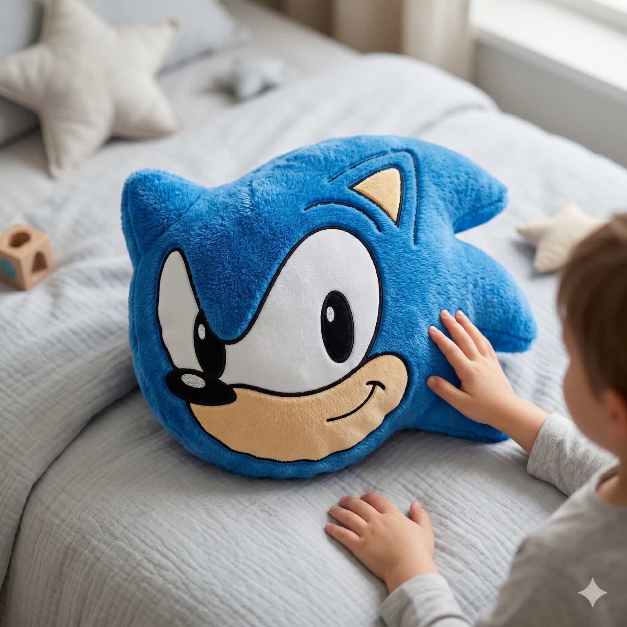 Sonic Speed Pillow - Blue