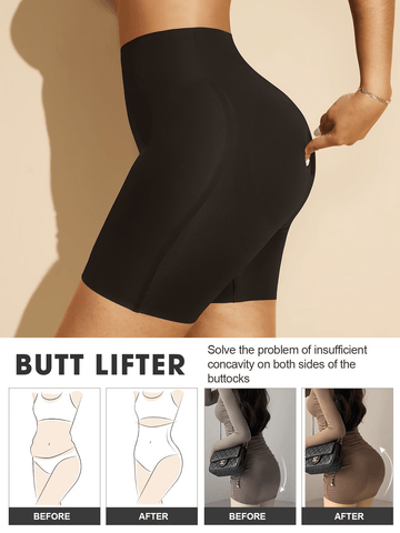 Seamless Hip-Dip Women Shapewear- Black