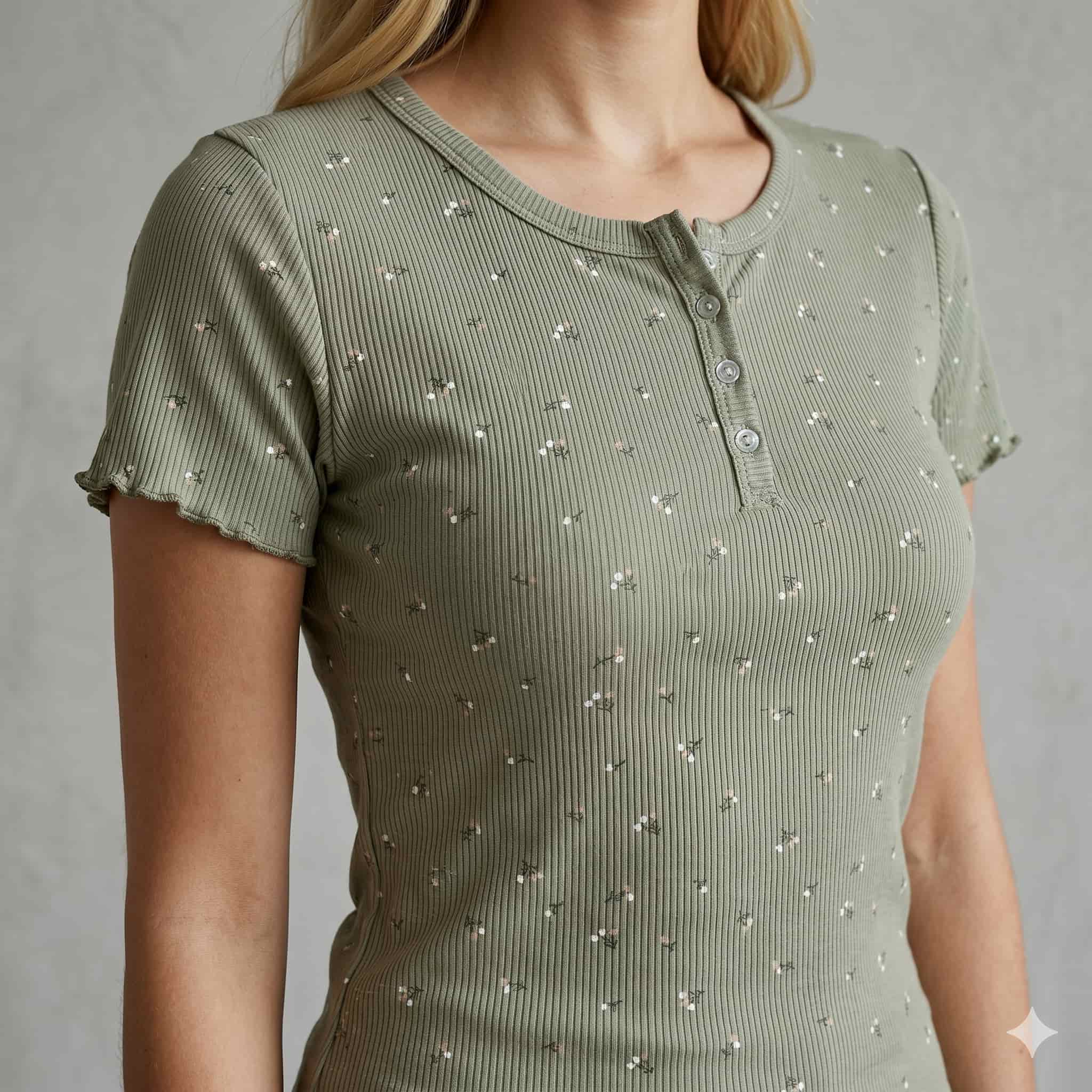 Sage Meadow Women Half Sleeves Pajama Set - Green