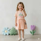 Spring Girl Frock - Light Orange