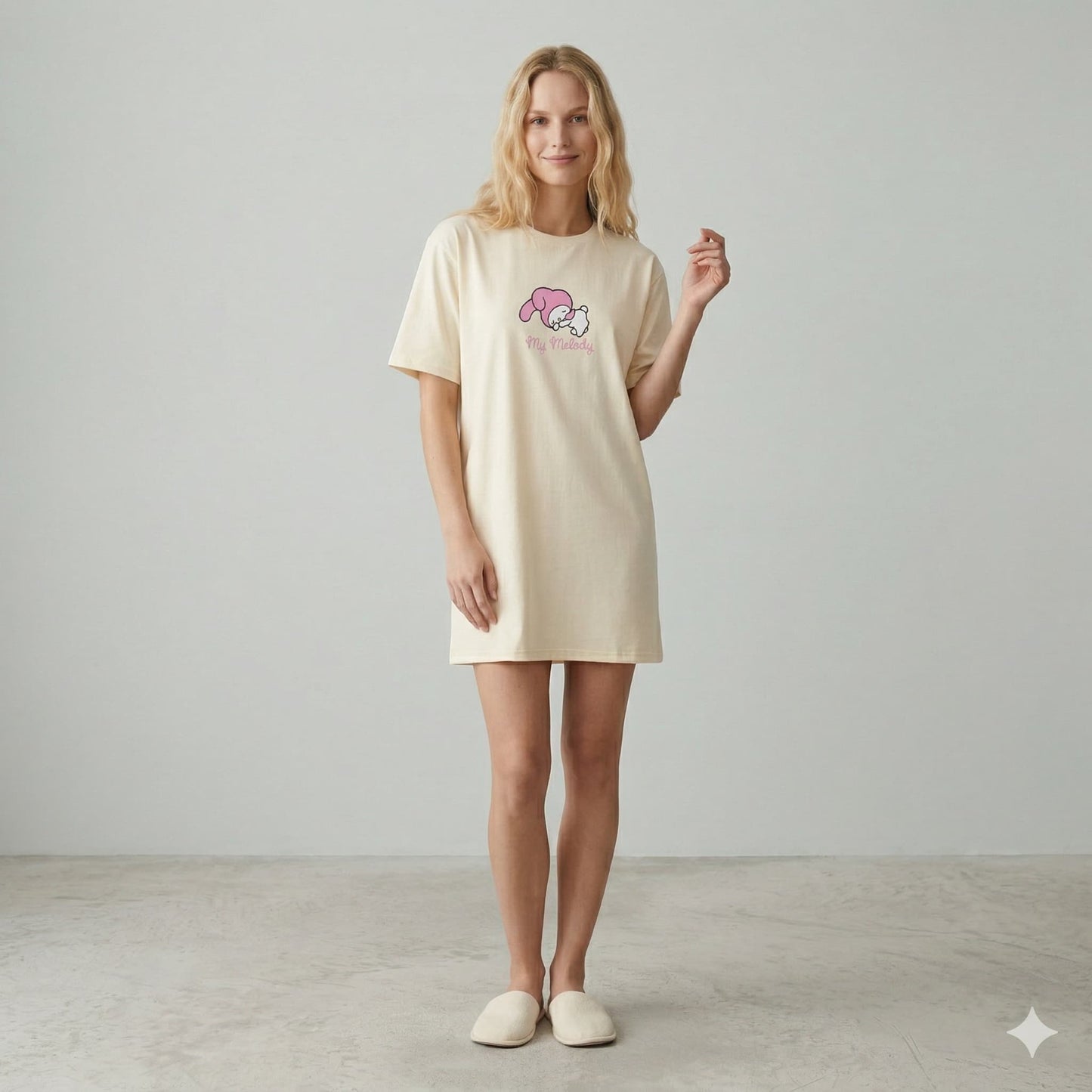 Melody Women Midi Dress- Beige