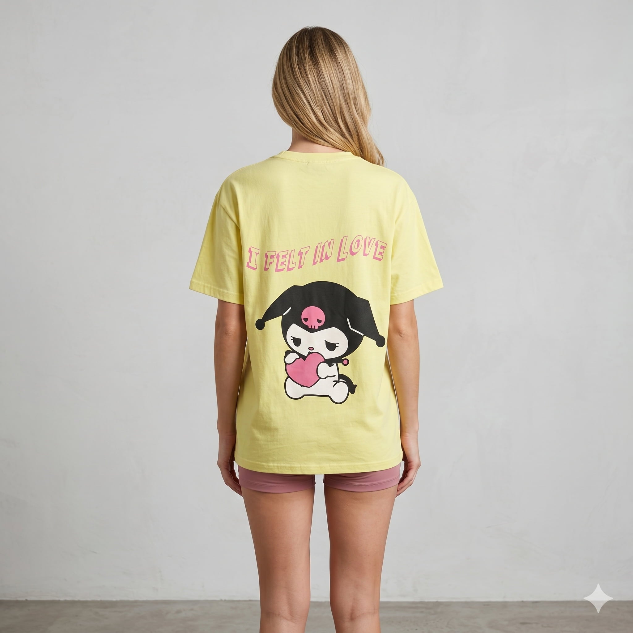 Neon Kuromi Women Midi - Yellow