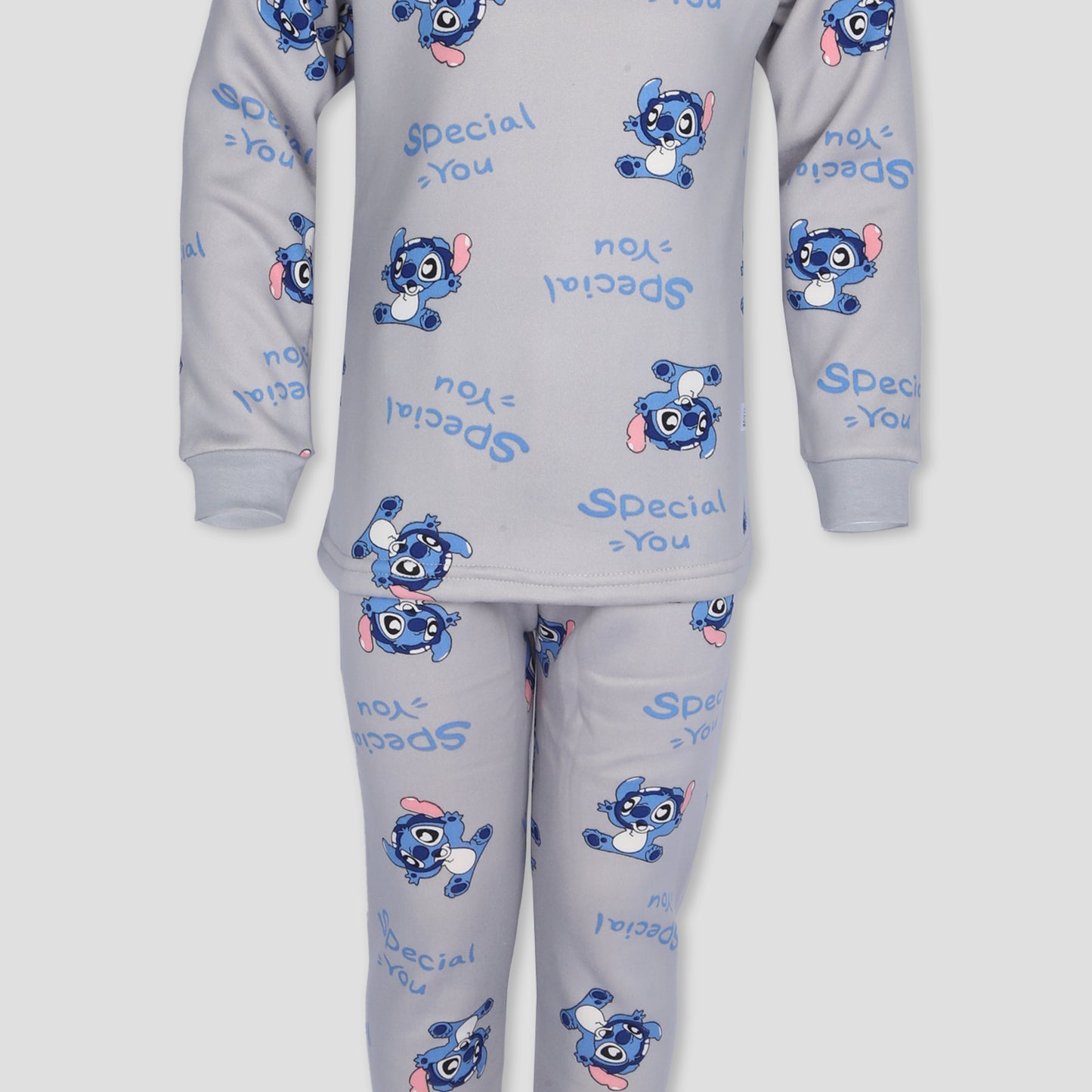 Special You Boys Fleece Pajama Set - Grey