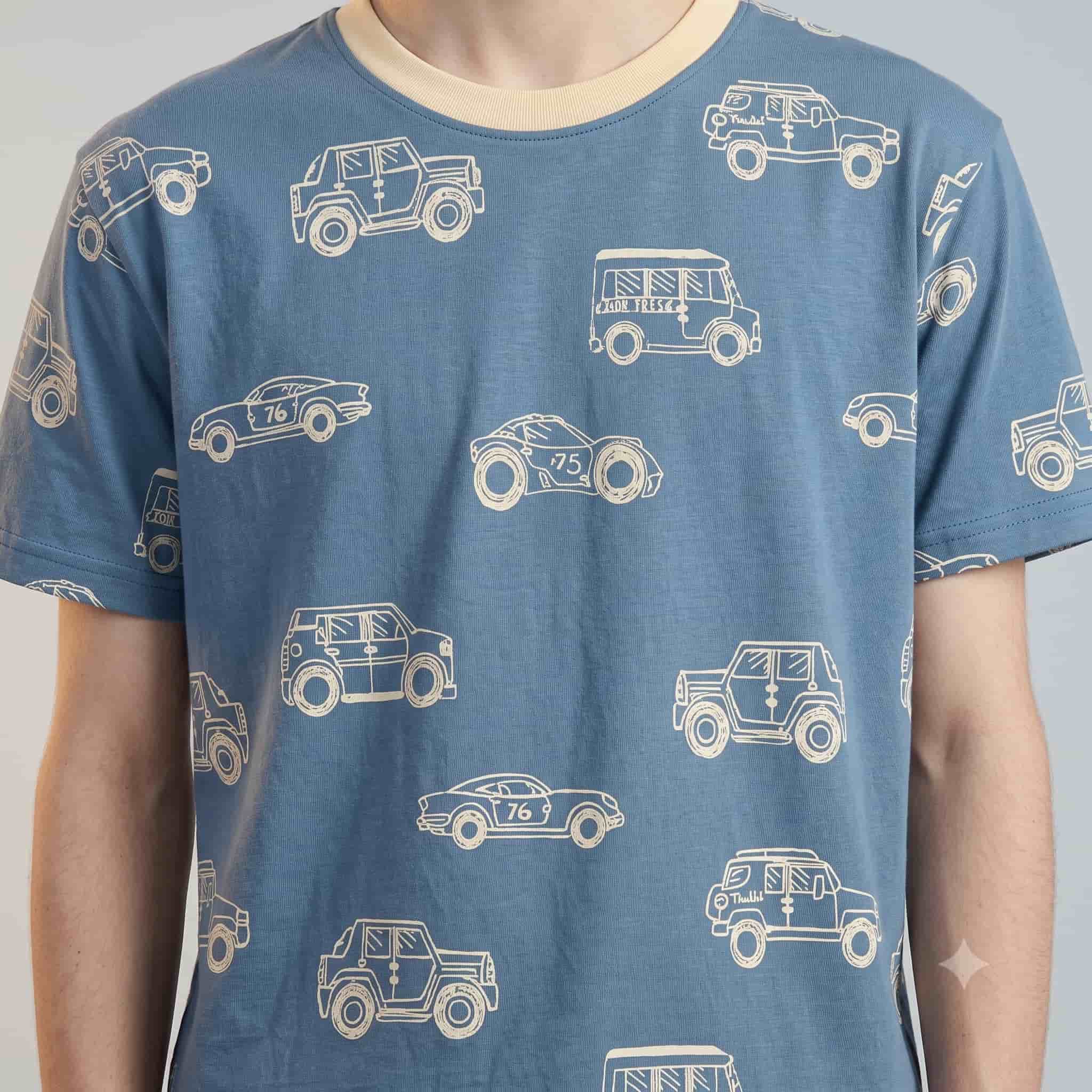Road Cruiser Boys Short Set - Blue