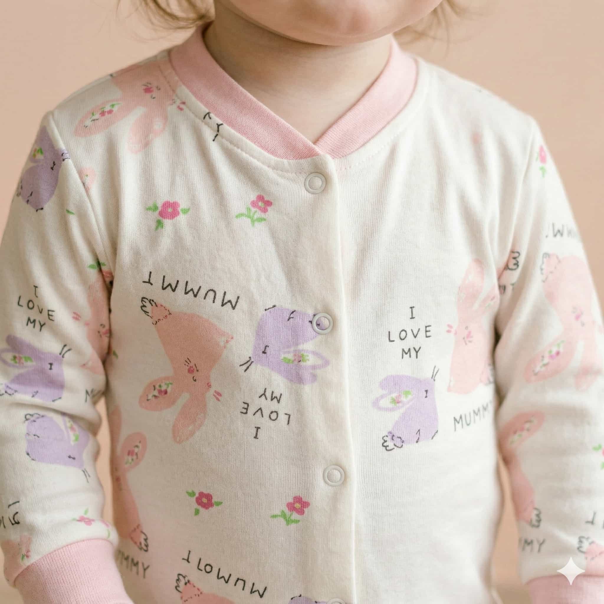 Love My Mummy Baby Girl Set - Pink