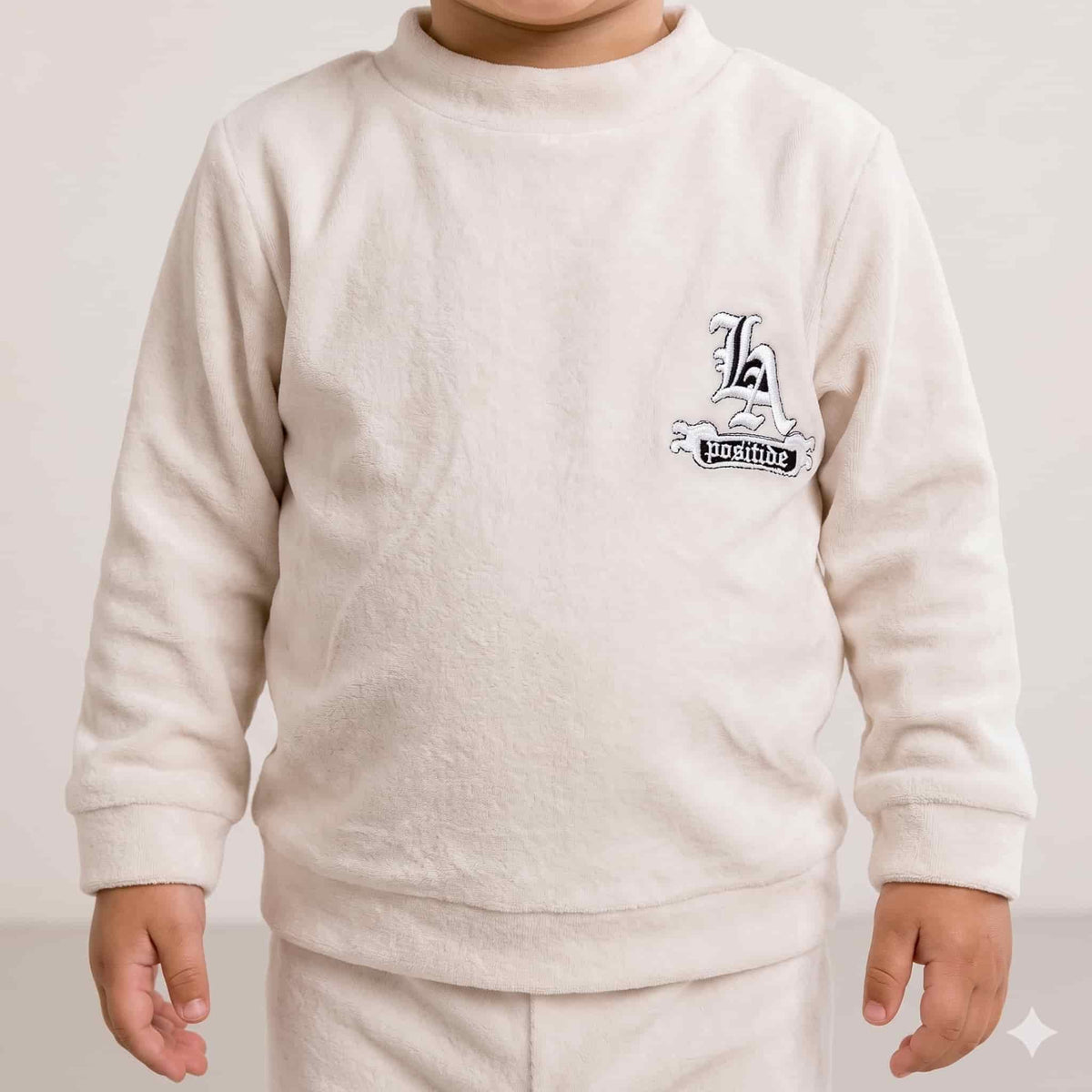 Urban Vibes Baby Boys Winter Full Sleeves Pajama Set – Cream White