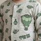 Hot Air Balloon Baby Boy Set - Green