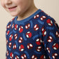 Spiderman Boys Full Sleeves Pajama Set - Navy Blue