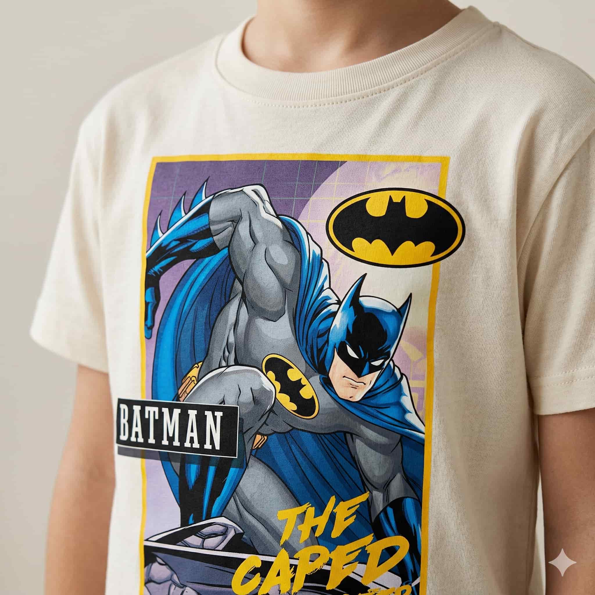 Batman Boys Shorts Sets- BEIGE