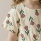 Leaf Girl Frock - Floral
