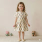 Leaf Girl Frock - Floral