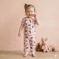 Boho Play Half Sleeves Baby Girl Pajama set - Floral