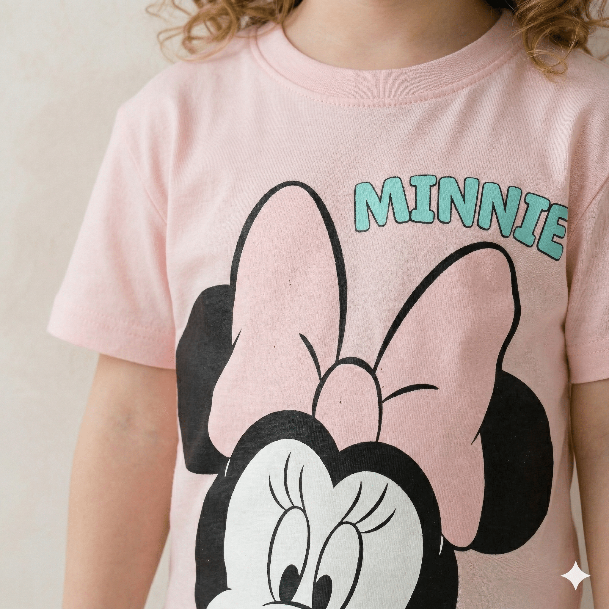 Minnie Girls Short Set - Pink