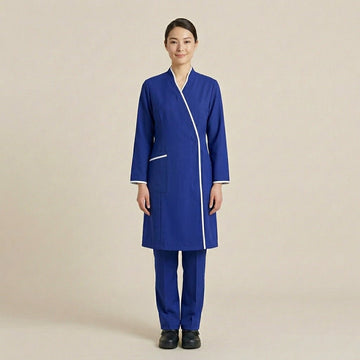 Maid Women Uniform Set - Navy Blue