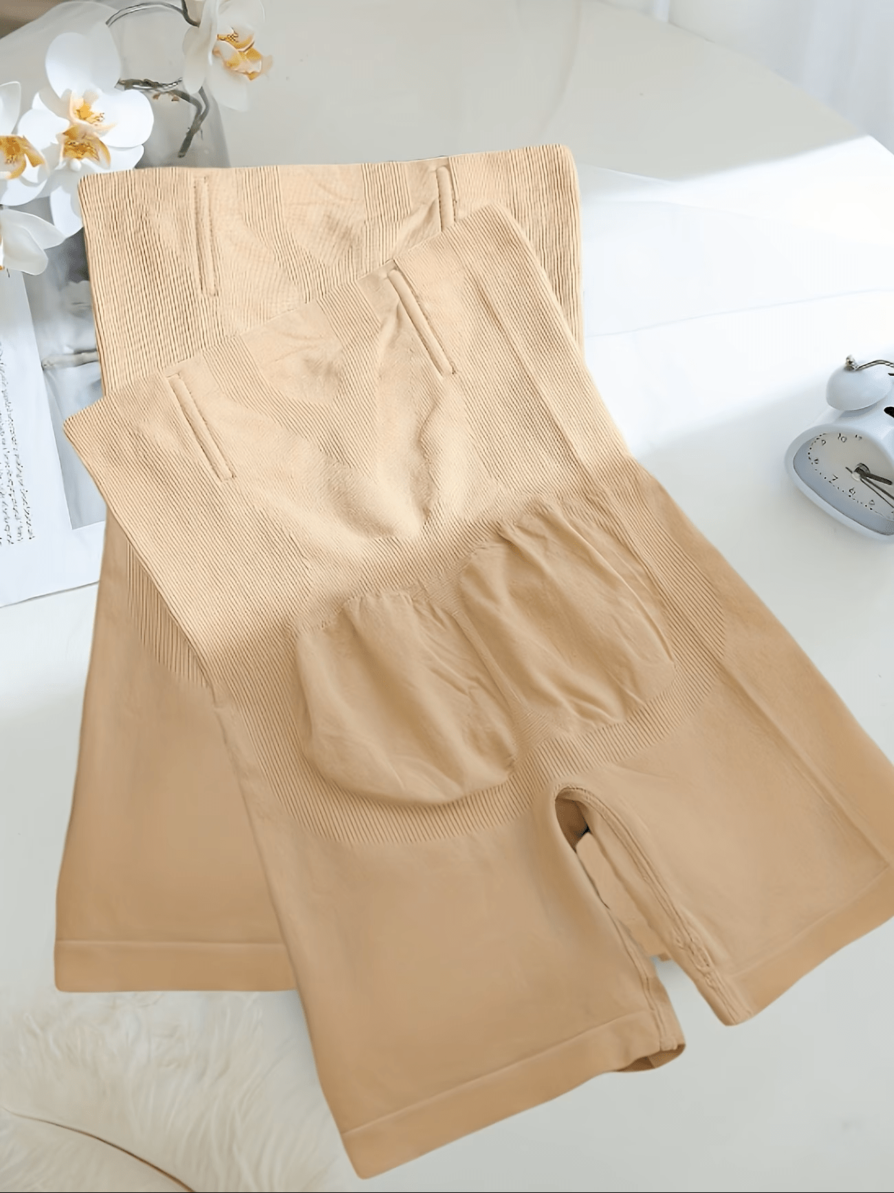 Seamless Tummy Flatter Women Shapewear- Beige