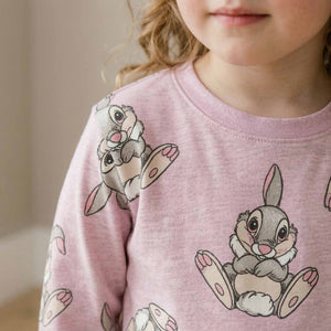 Thumber Girls Disney Pajama Set - Purple