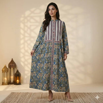 Steel Petal Women Daraa- Blue